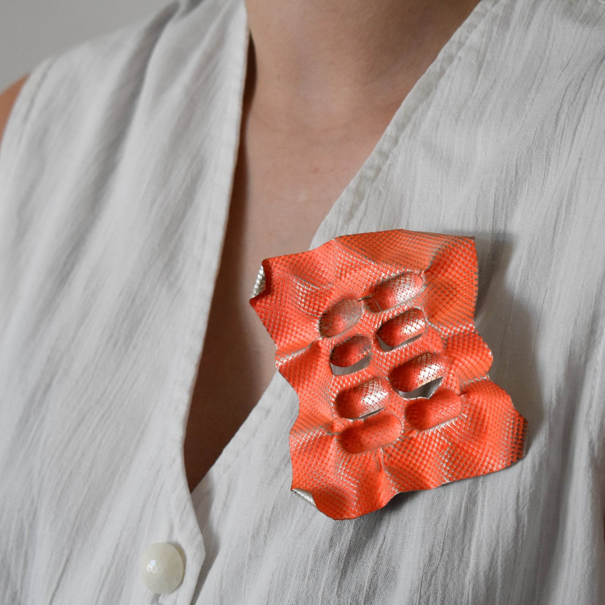 10mg Repeat Prescription Sterling Silver Brooch